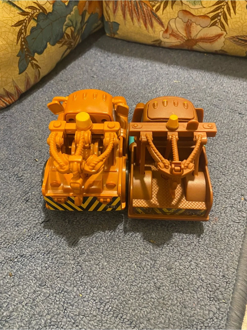 Orange Kids Construction Tug Truck Toy - Durable Play Vehicle